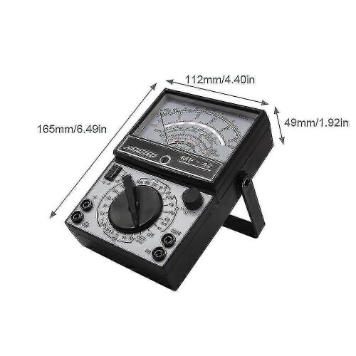 Volt Voltmeter Ammeter Ohmmeter Analog Multimeter Tester Meter Ac/dc 1000v/500ma 2