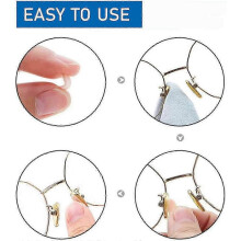 Soft Foam Adhesive Nose Pads with Anti-Slip Silicone for Eyeglasses