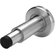 304 Stainless Steel Adjustable Extra-long Rubber Doorstop Protection Handle Door Wall Doorstop