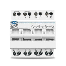 3 Phase Dual Power Transfer Switch with 4P 63A Isolating and Interlock Circuit Breaker