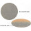100 Pcs Self-Adhesive Cork Coasters, Round Cork Mats with Adhesive Backing 3