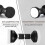 4pcs Adjustable Headboard Stoppers, Anti-Shake Bed Frame Wall Fixer 4