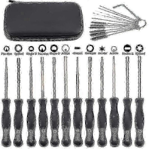 12-Piece Carburetor Adjustment Tool Set