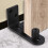 Floor Guide Sliding Door Guide Rollers Black 3