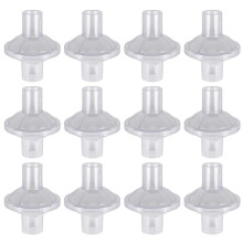 12 Pack Viral In-Line Outlet Filter for CPAP/BiPAP Machines - Compatible with Most Models