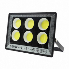 300W LED Floodlight 220V IP65 Weatherproof Outdoor Wall Mount Unit for Backyard Fence Parking