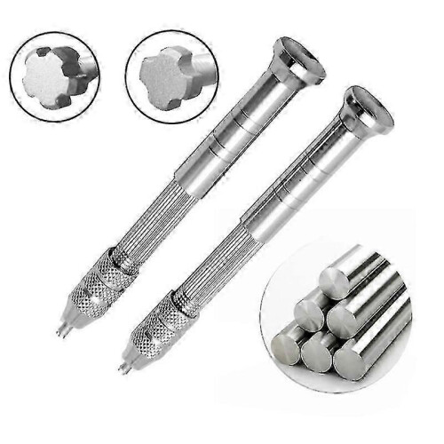 Star Head Screwdriver Tool for Watch Strap Bands with 4 and 5 Spokes Tips