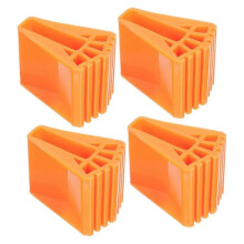 4pcs Non-Slip Ladder Leg Caps Ladder Extension Feet Pads Leveling Feet for Attic Stairs Heavy Duty R