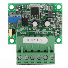 3.3V PWM to 0-10V Voltage Converter Module, Industrial Grade D/A Signal Conversion, Compatible with PLC Systems