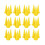 50-Pack Yellow Cone Nozzles for Caulk Applicator Replacement Tools 1
