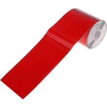 Red Night Visibility Reflective Safety Tape for Car/Truck by 3M with Self-Adhesive