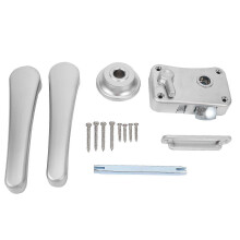 Bathroom Door Lock for RVs Caravans and Boats with Latching Handle Accessory
