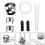 Universal Dual Flush Tank with Push Button Technology for Water-Saving Cisterns 4