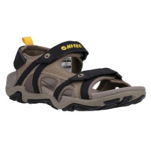 (7 UK, Dark Taupe/Light Taupe) Hi-Tec Mens Crater Sandals