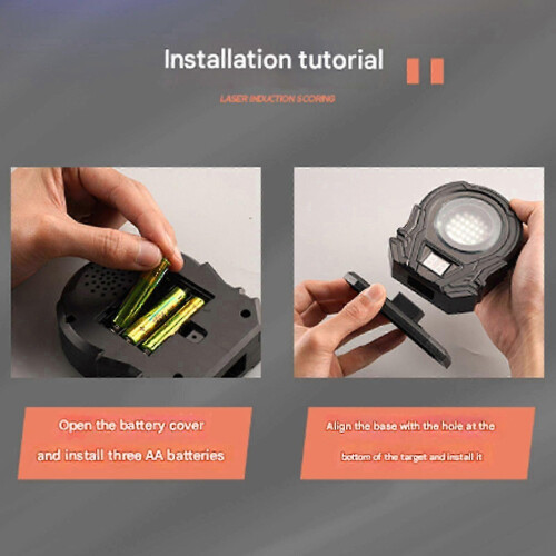 Latest Laser Dry Fire Training Target with Automatic Score Counter 1