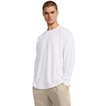 (XL, White) Under Armour Mens Tonal Logo Heavyweight Long-Sleeved T-Shirt