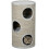 Cat Climbing Frame, Covered with Sisal, Cosy Platform - Light Grey 1
