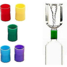 Bottle Fountain with 5 Pack of Vortex Tornado Connectors for Seamless Connection