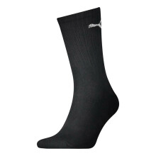 (12 UK-14 UK, Black) Puma Unisex Adult Crew Sports Socks (Pack Of 3)