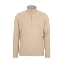 (XL, Off White) Mountain Warehouse Mens Camber II Half Zip Fleece Top