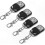 4-Pack 433MHz Universal Garage Door Remote Key Fob Replacement 1