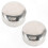 2pcs Round Handrail End Caps, Hole Plugs for Wood Rail 2