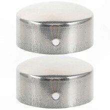 2pcs Round Handrail End Caps, Hole Plugs for Wood Rail