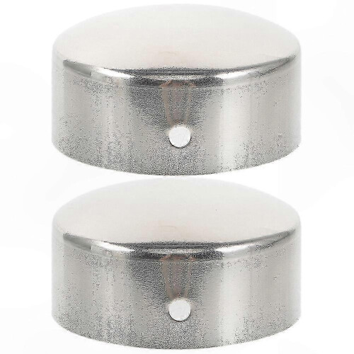 2pcs Round Handrail End Caps, Hole Plugs for Wood Rail