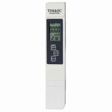 3-in-1 Water TDS Meter: EC, Temperature & Purity Tester