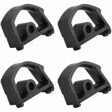 4-Pack Steel Leg Spring Clips for Workbenches, Heavy Duty Lock Pins, Durable Bench Hardware Replacement Set
