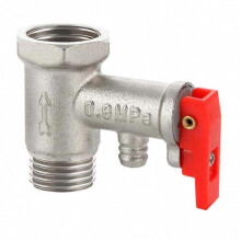 Thermal Safety Regulator For Domestic Storage Tanks, Precision Dial Control, 1/2 Inch Pipe Joint, 304 Stainless Steel Build