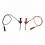 Precision Mini Alligator Test Clips for Multimeters - Insulated 2mm Plug Probes for PCB Circuit Board Diagnostics 4