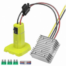 Ryobi 18V to 12V Step Down Converter, DC Power Adapter 15A 180W Voltage Regulator