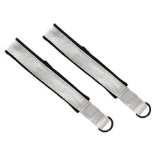 Double Loop Yoga and Pilates Straps with D-Ring Handles for Adults and Pilates Reformers