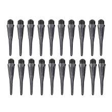 50 Pack of Plastic Dart Tips for Dart Accessories
