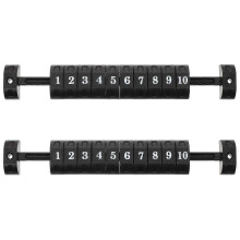 2 Pcs Billiard Score Board for Pool Table Games and Table Football Scorekeeper
