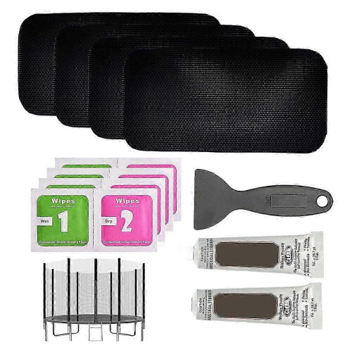 Rectangular Trampoline Patch Kit for Mat Tears and Holes 2