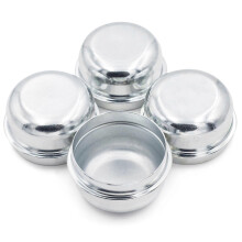 4pcs 50mm 49mm Universal Metal Wheel Hub Caps for Car Rim Cover Chrome Silver Dust Proof Hubcap Accessories