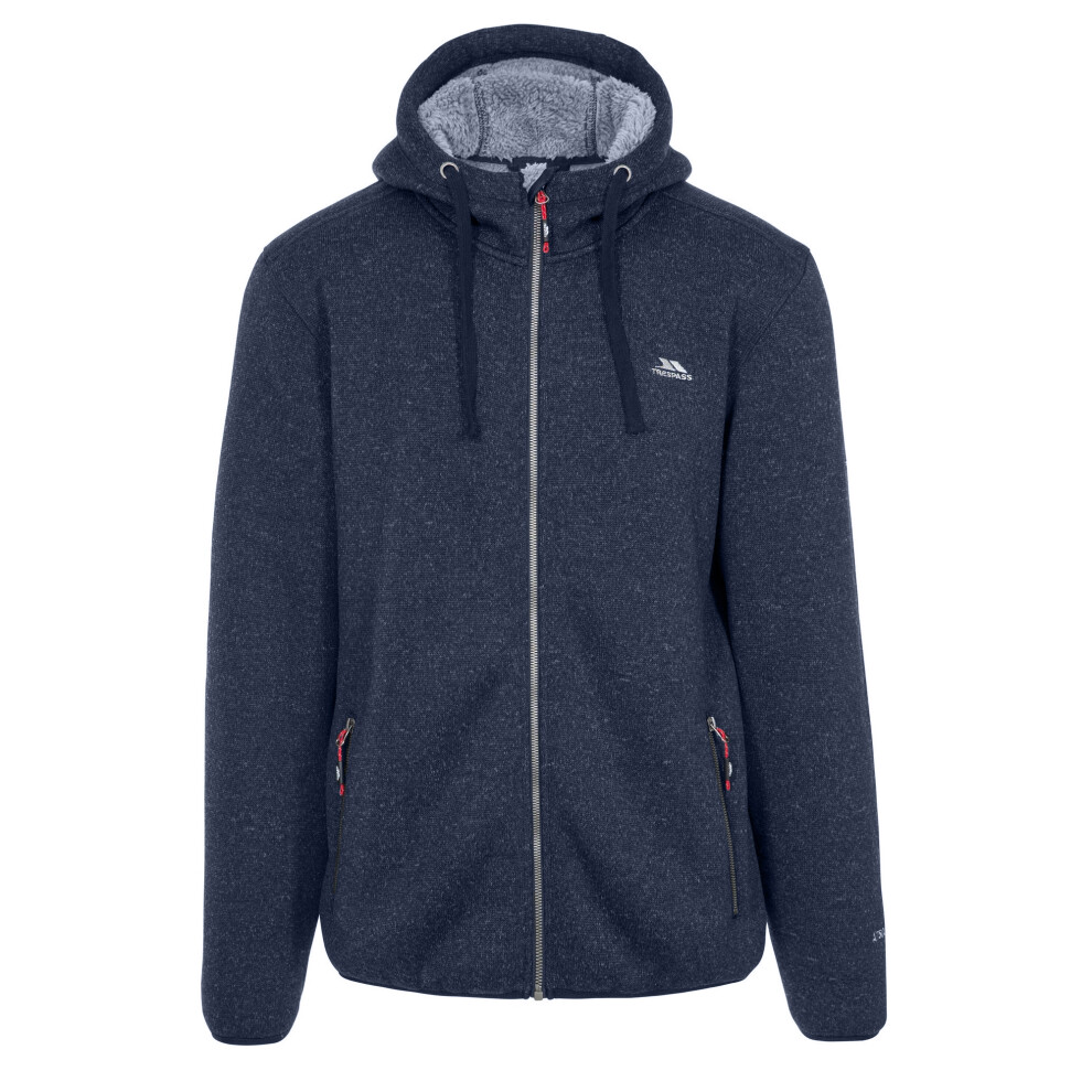 Trespass (Xxl, Navy Marl) Mens Tableypipe Fleece Jacket