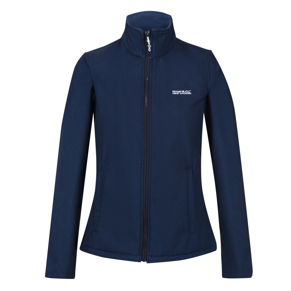 Regatta (16 Uk, Navy Marl) Womens/Ladies Connie V Softshell Walking Jacket