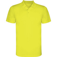 (12 Years, Fluorescent Yellow) Roly Childrens/Kids Monzha Polo Shirt