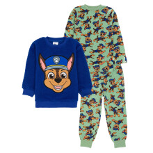 (5-6 Years, Blue/Sea Green) Paw Patrol Childrens/Kids Chase Long Pyjama Set