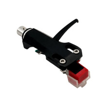 Zwarte Draaitafel-Headshell + AT-3600L Element voor Technics Platenspeler met Magnetisch Element voor Vinylplaten A