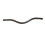 (Full, Black) Collegiate ComfiTec Training Replacement European Leather Horse Browband 1