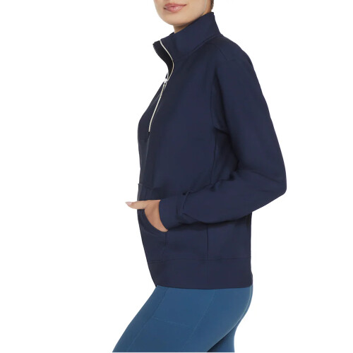 Skechers (M, Navy) Skechers Womens/Ladies GoLuxe Quarter Zip Pullover 2