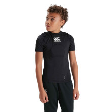 (L, Black/White/Silver) Canterbury Childrens/Kids Protection Vest
