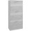 12-Shoe Flip Drawer Storage Cabinet - Grey Wood-Effect 1
