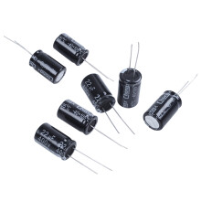 20 Pcs Black Radial Aluminum Electrolytic Capacitors 1.3 X 1.3 X 2.1cm, 10 Pcs 400V & 10 Pcs 25V