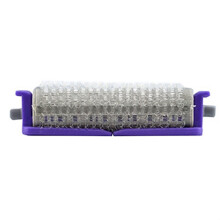 48Pcs Nylon Hook Loop Hair Rollers Set Hair Root Perm Rods Bars Curlers with Clips & Rubber Bands, 24 Pcs L & 24 Pcs S