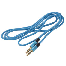 2 Pcs 3.5mm Auxiliary Aux Male to Male Stereo Cord Audio Cable for PC MP3 Car (Black & )
